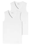 Schiesser Tanktops V-Ausschnitt (2er-Pack) Weiss