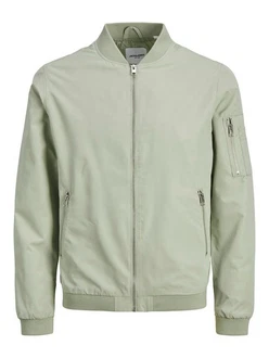 Jack & Jones Leichte Bomber Jacke College Übergangs Blouson JJERUSH Khaki/Dunkelgrün/Grün/Hellgrün Jack & Jones Leichte Bomber Jacke College Übergangs Blouson JJERUSH Khaki/Dunkelgrün/Grün/Hellgrün