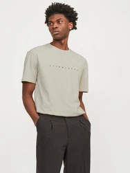 JACK & JONES T-Shirt JJEstar Khaki/Hellgrün/Dunkelgrün/Grün