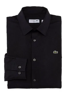 Lacoste Langarmhemd OBERHEMDEN Schwarz