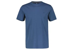 LERROS T-Shirt Logoprägung an der Brust Dunkelblau/Blau/Hellblau