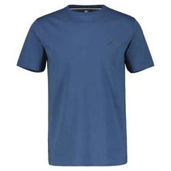 LERROS T-Shirt Logoprägung an der Brust Dunkelblau/Blau/Hellblau