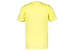 LERROS T-Shirt Logoprägung an der Brust Gelb/Neonfarben