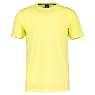 LERROS T-Shirt Logoprägung an der Brust Gelb/Neonfarben