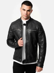 Tazzio Lederjacke A803 Herren Echtleder A803