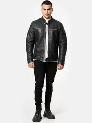 Tazzio Lederjacke A803 Herren Echtleder A803