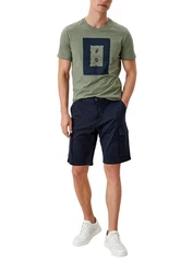 s.Oliver Bermudas Cargoshorts  dunkel-blau