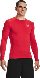 Under Armour HeatGear Armour Comp LS Langarmshirt Rot