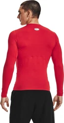 Under Armour HeatGear Armour Comp LS Langarmshirt Rot