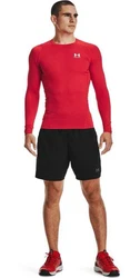 Under Armour HeatGear Armour Comp LS Langarmshirt Rot