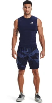 Under Armour T-Shirt HeatGear Armour UA HG ARMOUR COMP SL Dunkelblau/Blau/Lila