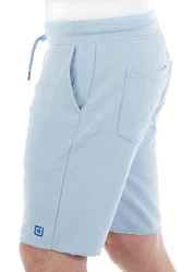 riverso Herren Sweat Short RIVMax Kurze Sweatshorts Bermuda Sommer Sport Shorts Hellblau/Blau