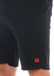 riverso Herren Sweat Short RIVMax Kurze Sweatshorts Bermuda Sommer Sport Shorts Rot/Dunkelblau