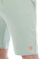 riverso Herren Sweat Short RIVMax Kurze Sweatshorts Bermuda Sommer Sport Shorts Hellgrün/Grün
