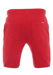 riverso Herren Sweat Short RIVMax Kurze Sweatshorts Bermuda Sommer Sport Shorts Rot/Dunkelrot
