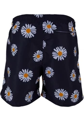 URBAN CLASSICS Badeshorts PatternSwim Shorts Dunkelblau