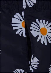 URBAN CLASSICS Badeshorts PatternSwim Shorts Dunkelblau