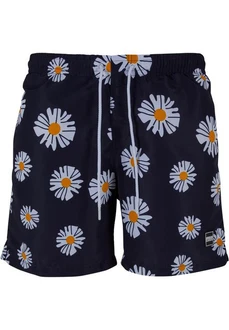 URBAN CLASSICS Badeshorts PatternSwim Shorts Dunkelblau