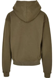 Merchcode Kapuzensweatshirt NITM-Stars1 Ultra Heavy Hoody Dunkelgrün/Beige/Braun/Khaki/Neonfarben