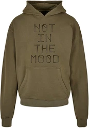 Merchcode Kapuzensweatshirt NITM-Stars1 Ultra Heavy Hoody Dunkelgrün/Beige/Braun/Khaki/Neonfarben