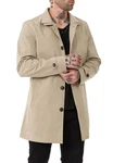 RedBridge Trenchcoat Herren Mantel Jacke Beige