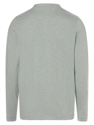 Nils Sundström Langarmshirt Grau/Hellgrau
