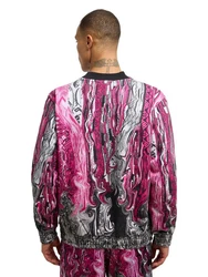 CARLO COLUCCI Sweatshirt Dematte Lila/Schwarz/Hellblau/Rosa/Orange