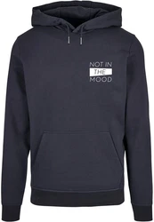 Merchcode Kapuzensweatshirt NITM-Sport x Basic Hoody (1-tlg) Hellblau/Dunkelblau