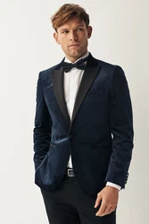 Next Sakko Slim Fit Dunkelblau/Hellblau