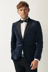 Next Sakko Slim Fit Dunkelblau/Hellblau