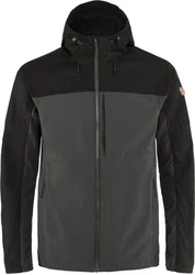 Fjällräven Funktionsjacke Abisko Midsummer Jacket Dunkelgrau/Grau/Hellgrau/Schwarz