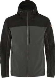 Fjällräven Funktionsjacke Abisko Midsummer Jacket Dunkelgrau/Grau/Hellgrau/Schwarz