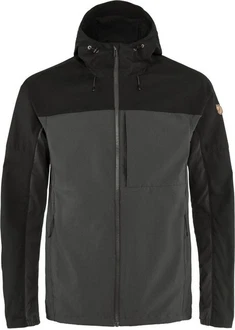 Fjällräven Funktionsjacke Abisko Midsummer Jacket Dunkelgrau/Grau/Hellgrau/Schwarz