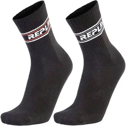 Tennissocken SHORT TENNIS half terry Logo&Two Stripe 2Prs Banderole (Packung, 2er) mit gerippten Bndchen