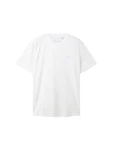 TOM TAILOR Denim T-Shirt Weiß/Creme TOM TAILOR Denim T-Shirt Weiß/Creme