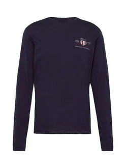 Gant Herren Langarmshirt - REGULAR MEDIUM ARCHIVE SHIELD