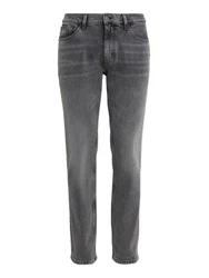 Tommy Jeans Straight Jeans Ryan Regular Straight 5-Pocket Style Hellgrau/Dunkelgrau/Grau