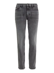 Tommy Jeans Straight Jeans Ryan Regular Straight 5-Pocket Style Hellgrau/Dunkelgrau/Grau