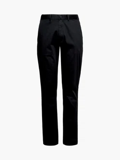 Calvin Klein Chinohose SATEEN STRETCH SLIM CHINO Schwarz/Dunkelblau