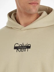 Calvin Klein Kapuzensweatshirt CUT THROUGH LOGO HOODIE 