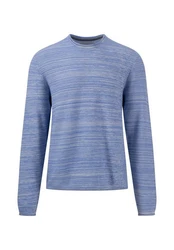 FYNCH-HATTON Strickpullover Grau/Blau/Hellblau