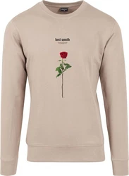 Mister Tee Rundhalspullover Lost Youth Crewneck (1-tlg) Rose