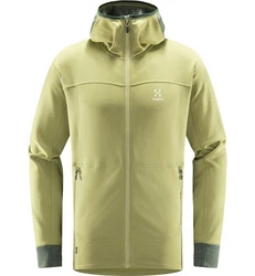 Haglöfs Betula Hood Langarmshirt Khaki/Dunkelgrün/Braun/Grün