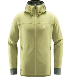 Haglöfs Betula Hood Langarmshirt Khaki/Dunkelgrün/Braun/Grün