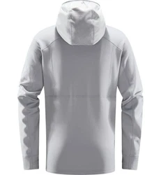 Haglöfs Betula Hood Langarmshirt Grau/Hellgrau/Silber