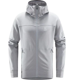 Haglöfs Betula Hood Langarmshirt Grau/Hellgrau/Silber