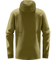 Haglöfs Betula Hood Langarmshirt Dunkelgrün/Khaki/Braun