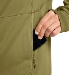 Haglöfs Betula Hood Langarmshirt Dunkelgrün/Khaki/Braun