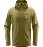 Haglöfs Betula Hood Langarmshirt Dunkelgrün/Khaki/Braun