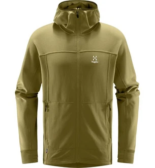 Haglöfs Betula Hood Langarmshirt Dunkelgrün/Khaki/Braun